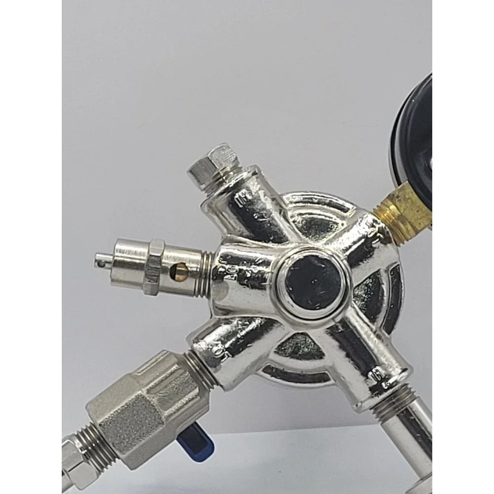 Danby CO2 Regulator Pressure Gauge Stainless Steel Beer Keg Read Description
